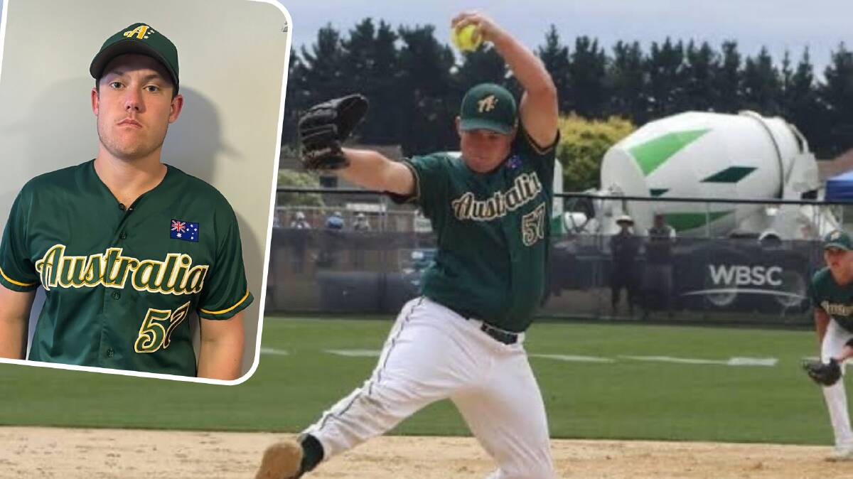 Jack Besgrove will be looking to impress when he plays for the Australian opens side at the Softball World Cup. 