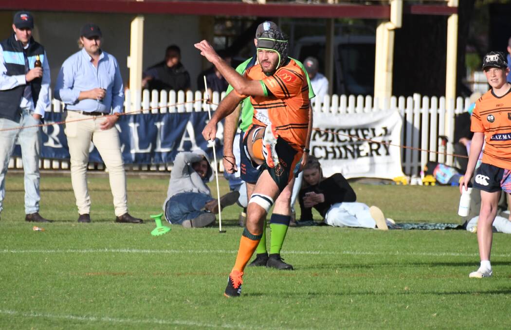 Duncan Young had a late chance to win Saturday's opening round match at Dubbo. Picture by Nick Guthrie
