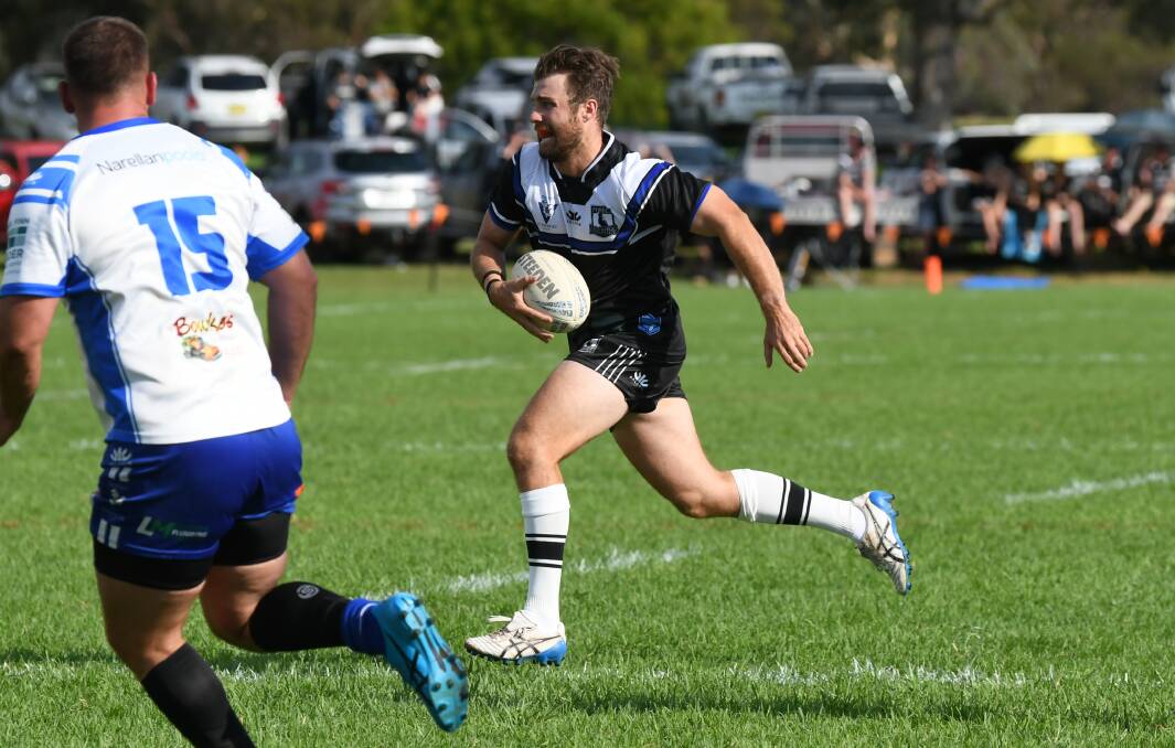 New recruit Tom Caldwell will start for Forbes on Sunday after a man of the match effort in last weekend's trial win over Bathurst St Pat's. Picture by Renee Powell