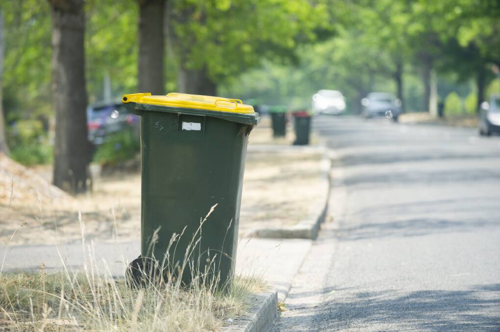 Image of a generic garbage bin. File picture by Dion Georgopoulos