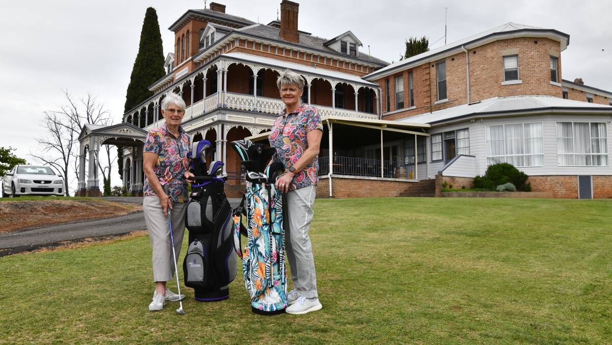 Beryl Pearce and Gay Stone at Duntryleague Golf Club. Picture by Carla Freedman 