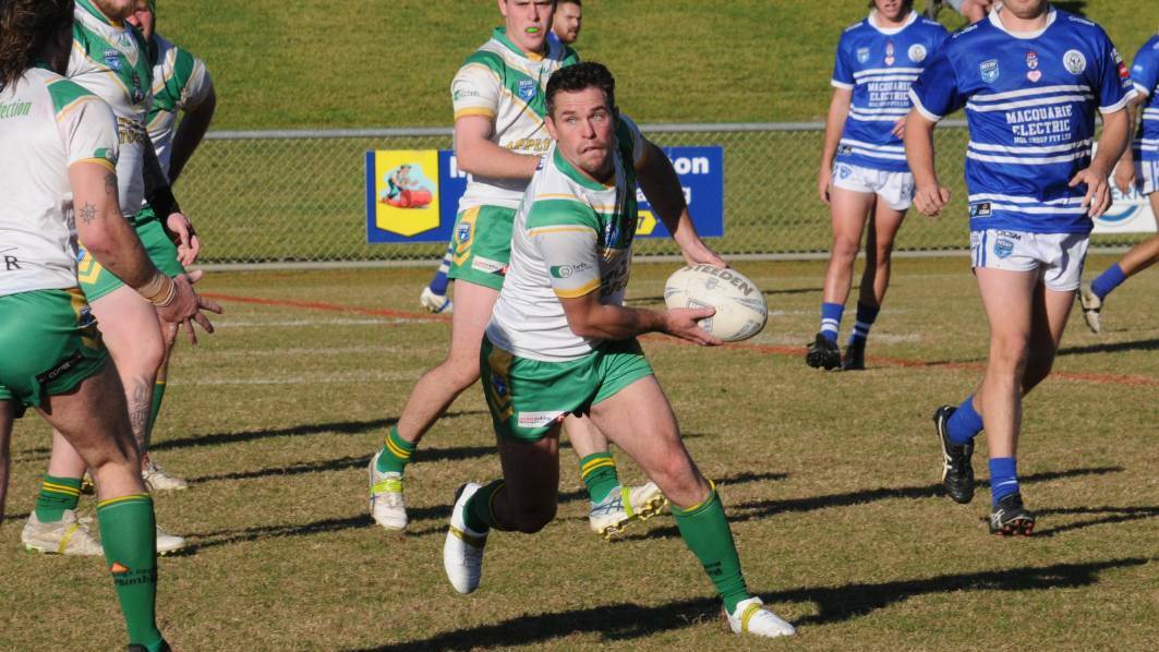 Daniel Mortimer assesses his option against Macquarie Raiders this season. Picture by Nick Guthrie 