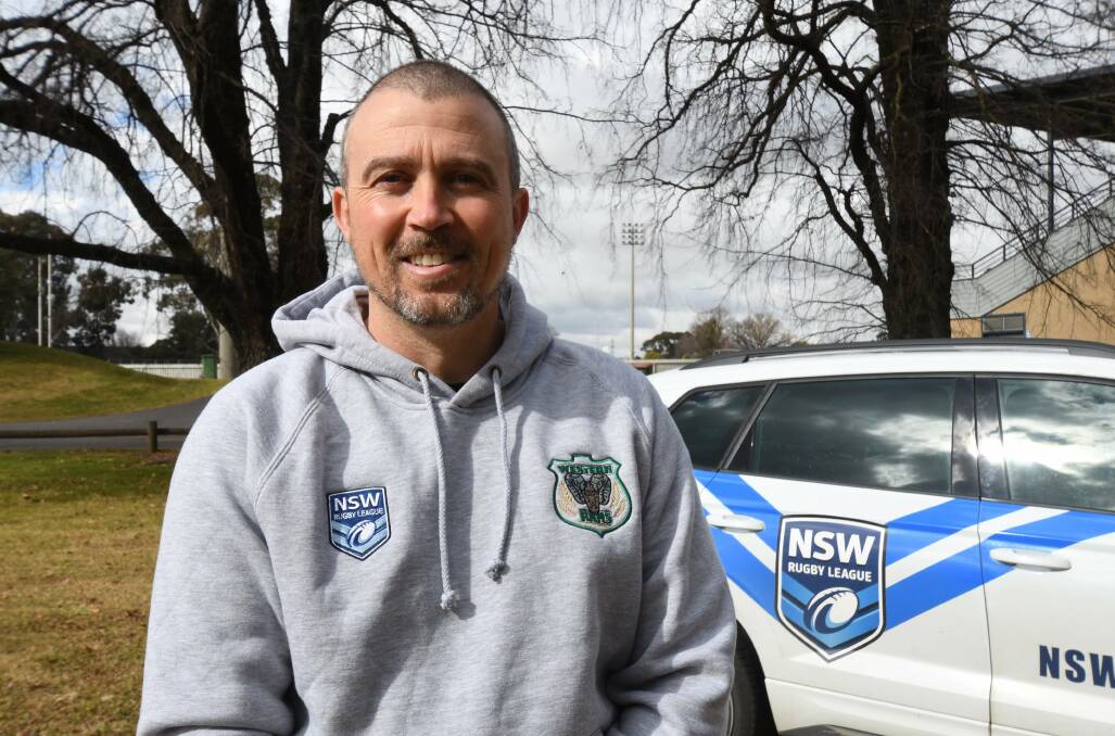NSWRL's regional manager for Western, Tim Del Guzzo. 