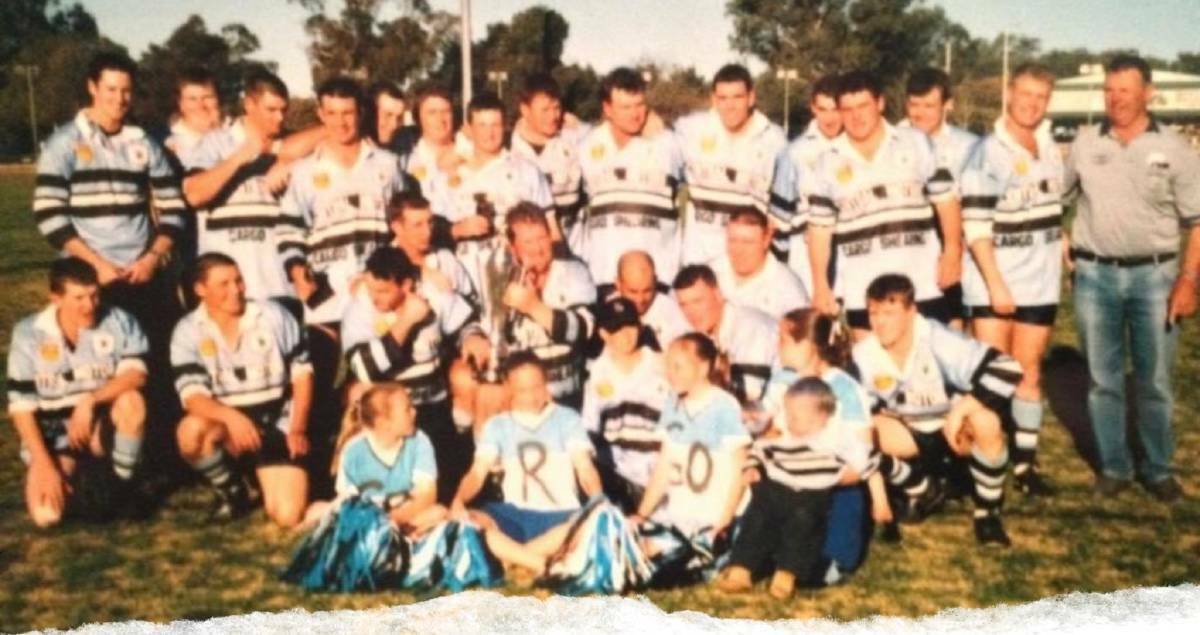 Cargo's 2002 premiership winning side. Picture supplied 