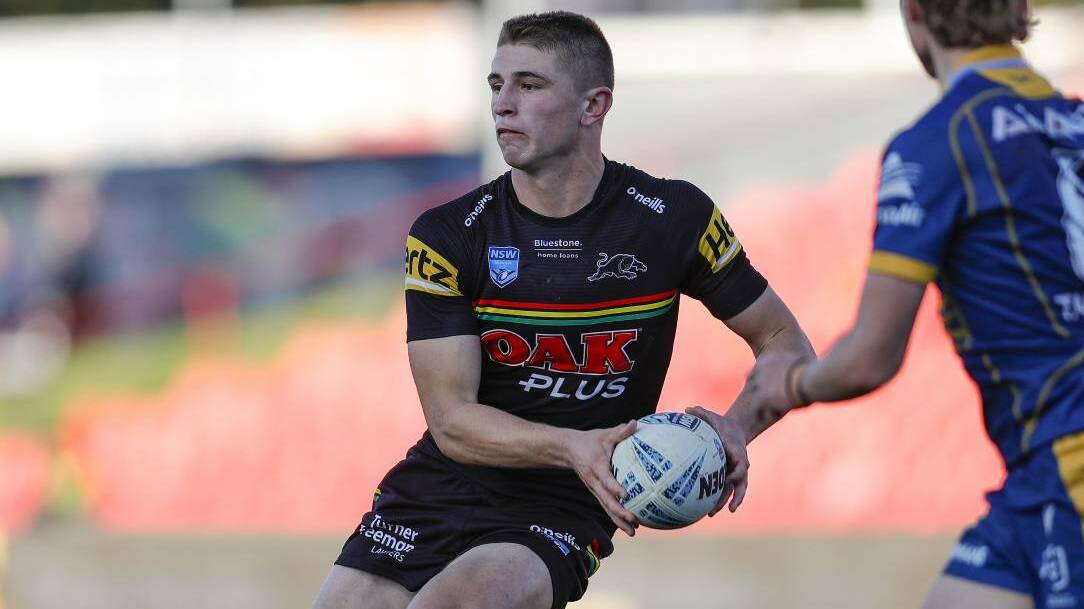 Orange CYMS junior Jack Cole will make his NRL debut with the Penrith Panthers on Saturday. Picture by Bryden Sharp/NSWRL.