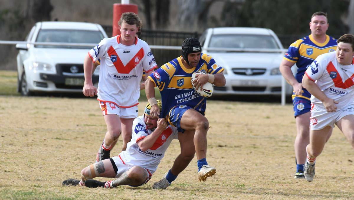 Tyrone Johnstone will be back for Condobolin next year. Picture by Carla Freedman 