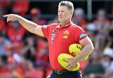 Suns coach Damien Hardwick has signalled his intention before the spicy QClash against Brisbane. (Dave Hunt/AAP PHOTOS)