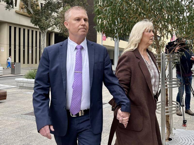 MP James Hayward, 53, has been found guilty on two counts of indecently dealing with a child. (Aaron Bunch/AAP PHOTOS)