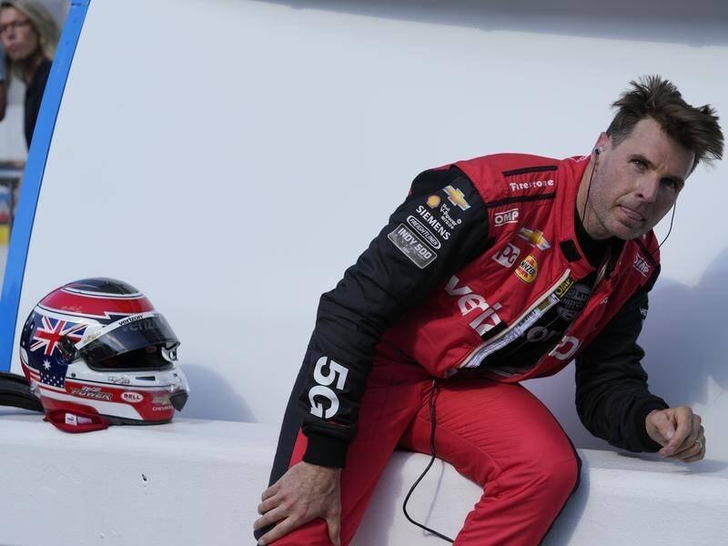 Aussie Will Power will start in the front row at the Indianapolis 500 at Indianapolis Speedway. (AP PHOTO)