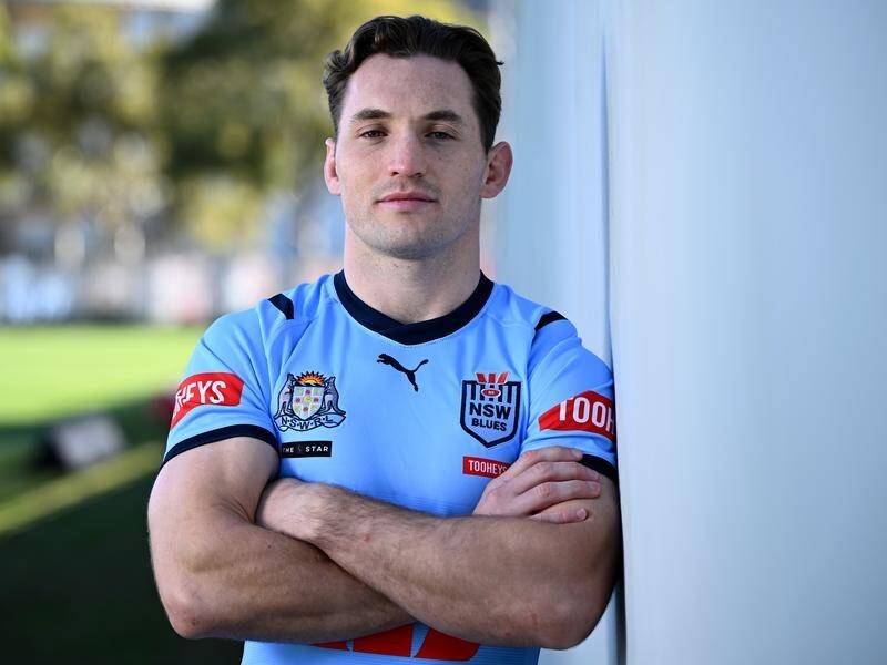 Cameron Murray will play his 14th Origin for NSW in game two at the MCG. (Bianca De Marchi/AAP PHOTOS)