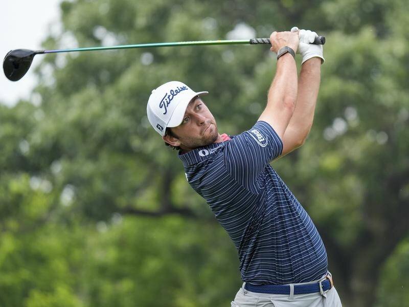 Davis Riley shot a flawless 64 in the second round of the PGA event in Texas. (AP PHOTO)