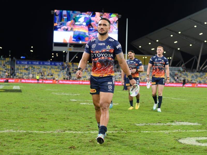 Valentine Holmes is back in the frame for Origin I after he was slapped with a grade-one charge. (Scott Radford-Chisholm/AAP PHOTOS)