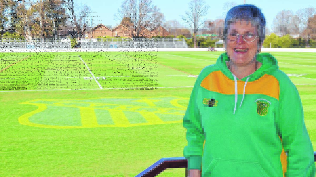 BEHIND THE SCENES: Orange CYMS Rugby League Club treasurer Fleur Vardanega says she will keep supporting CYMS for as long as possible. Photo: ALEXANDRA KING  
