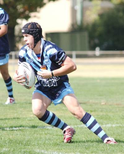 FORM CHANGE: Jace Delaney has been elevated from under 18s to starting premier league hooker for Orange Hawks for their Group 10 clash with Cowra. Photo: JUDE KEOGH