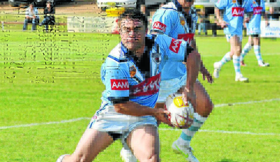 RETURN TO FORM: Mat Stott has been at the forefront of Mudgee Dragons resurgence late in the Group 10 season.