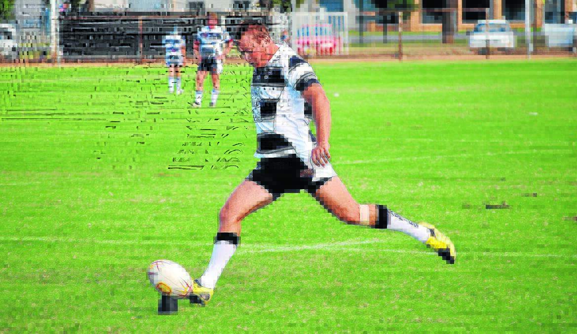 BACK FROM THE BLUE: Josh Rainbow, a former emerging Blue, has been a force for Cowra Magpies this season.