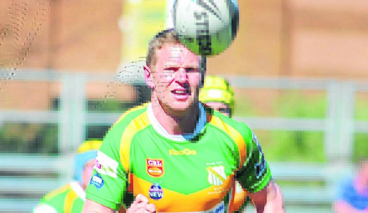 WITH EASE: Orange CYMS' Dom Maley has played a variety of positions for his club, but has found a home in the centres.