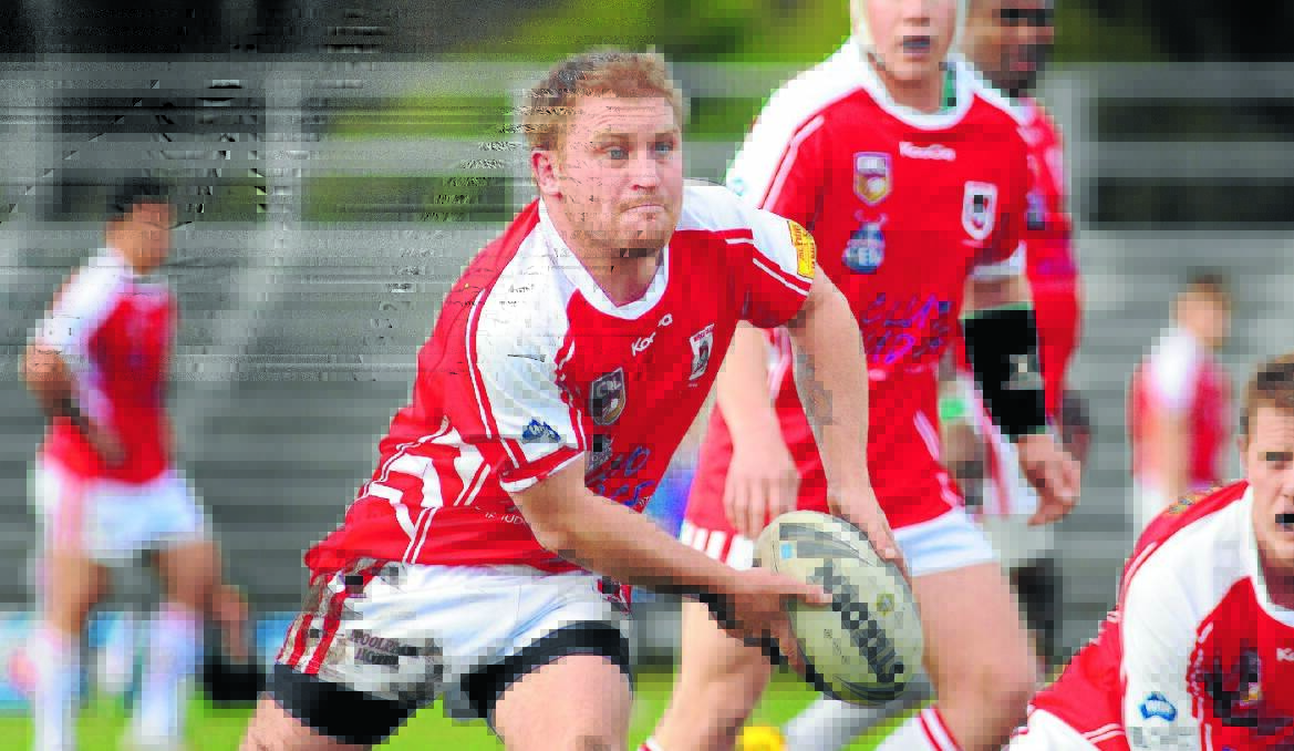 BREATHING FIRE: Mudgee Dragons' Andy Stott has been a big part of his side's late turnaround this season.