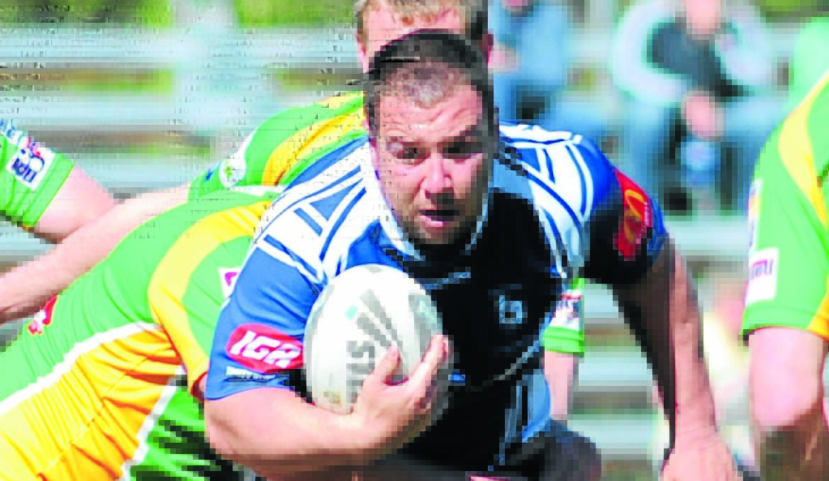 SUCCESSFUL CHANGE: Bathurst St Pat's have been using former prop Zac Merritt in the second row to great effect in 2013.